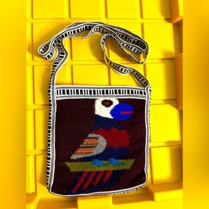 handmade boho bird bag cute. Vintage ?